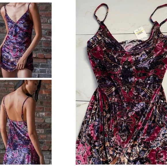 Intimately Free People Enchanted Slip Mini Dress Size M NWT - Picture 1 of 3